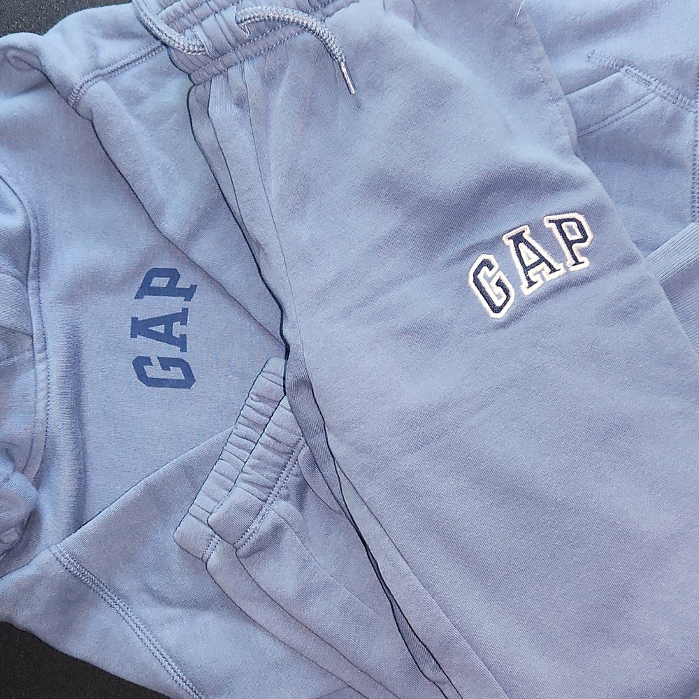 GAP Slate Blue Hoodie and Joggers Set - Picture 8 of 8
